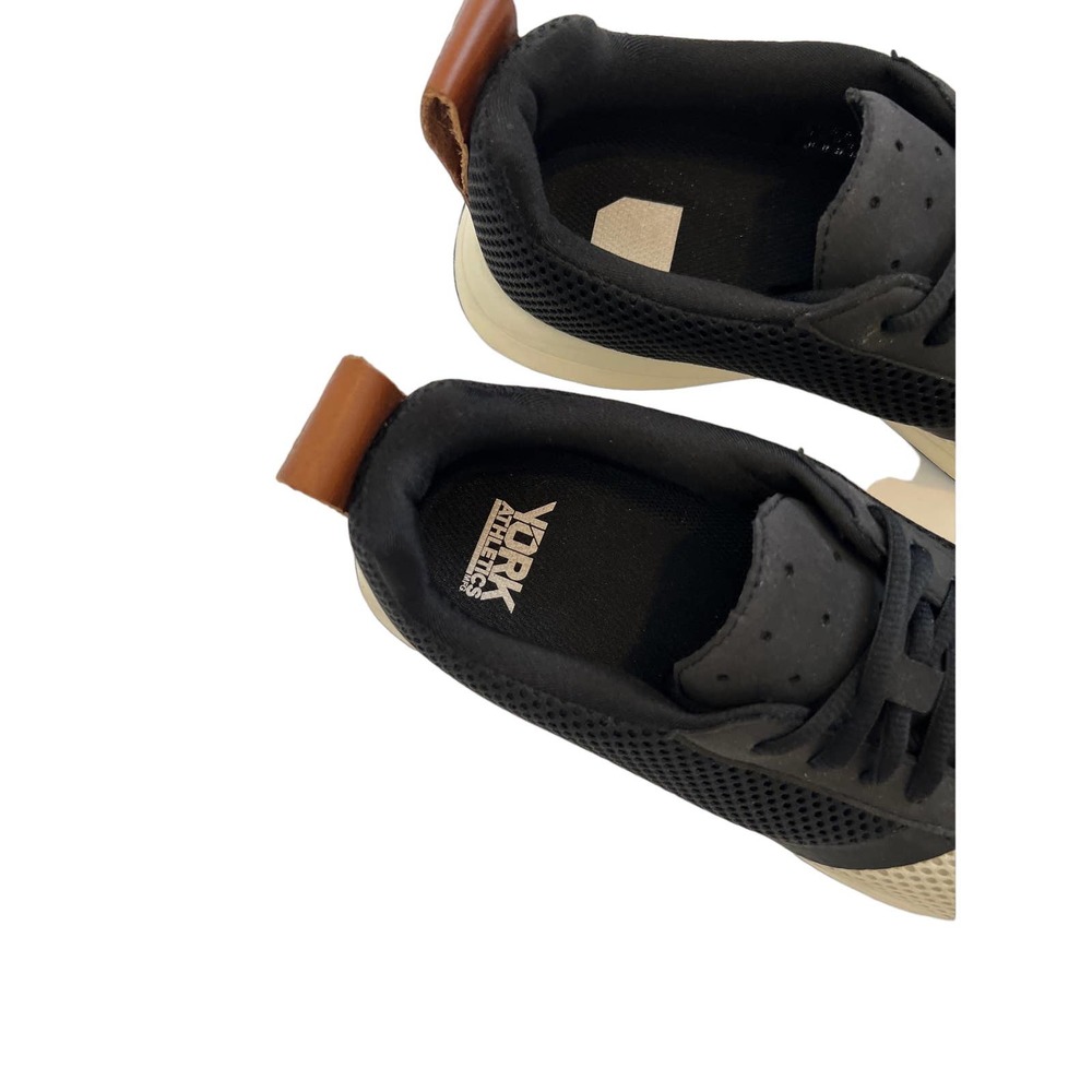 York Athletics The Henry Runner Black/White Size M 7.5 - W 9 - Picture 6 of 6